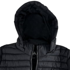 Jaqueta Feminina MX 72 Puffer Pelinho Interno Capuz 100% Poliéster - Ref:26219