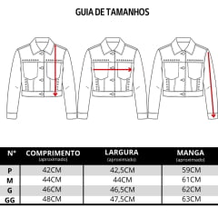 Jaqueta Feminina Consciência Jeans Cropped Sky Escuro Tachinhas E Dois Bolsos Frontais REF:25291