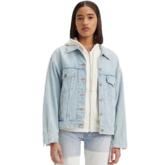 Jaqueta Feminina Levi's Jeans Azul Claro Trucker Jacket - Ref.A17430058