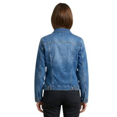 Jaqueta Feminina Lee Denim Stretch New Soft Up Used Ref:3701L