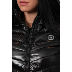 Jaqueta Feminina Extra Puffer Vinil TXC Preto Ref: 7231