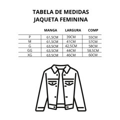Jaqueta Jeans Buphallos Feminina REF BPL67