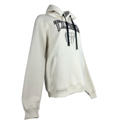 Moletom Feminino Texas Farm Alliance Com Capuz Modelo Canguru Off White Ref: MTF035