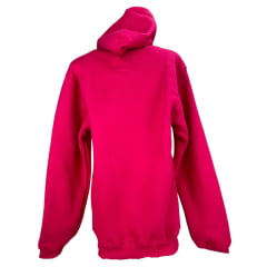 Moletom Feminino Texas Farm Alliance Com Capuz Modelo Canguru Rosa Magenta Ref: MTF035