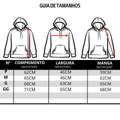 Moletom Feminino Texas Farm Modelo Canguru C/Capuz Preto C/logo Bordado - Ref: MTF021