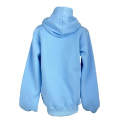 Moletom Feminino Texas Farm Modelo Canguru Azul BB/OFF White Ref : Mtf 015