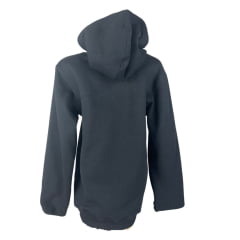 Moletom Feminino Texas Farm Modelon Canguru Preto Logo Rosa BB Ref:MTF015