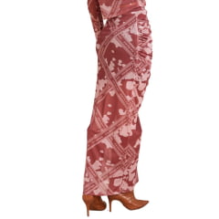 Saia Feminina Moon Horse Tule Cow Style Vinho Estampada Ref:01.11.460