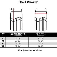 Saia Feminina Turkese Dusty Route Bege Suede Curta Com Franjas Ref: SA04603