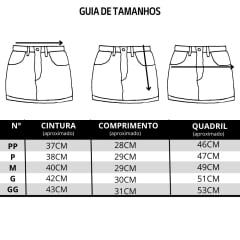 Saia Feminina West Dust Jeans Médio Apache Com Franjas Ref:MS29596