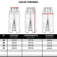 Saia Feminina Zenz Western Midi Farm Life Com Abertura Frontal E Tachinhas Fivela E Couro Preto Ref: ZW0325032-1608