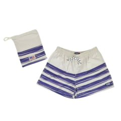 Shorts Feminino TXC X-Sweat Estampado Bege Roxo Com Saco Pra Guardar Ref:23353