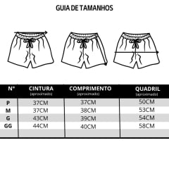 Shorts Feminino TXC X-Sweat Estampado Bege Roxo Com Saco Pra Guardar Ref:23353