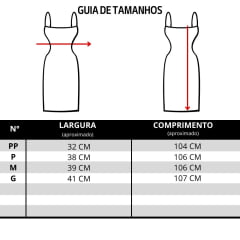 Vestido Feminino Moon Horse Midi Gale Dark Preto De Alças Com Detalhes No Busto Ref:0110417
