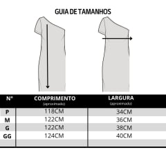 Vestido Feminino Stabulos Longo Preto Canelado C/ Manga Única Bordado Cavalo Branco Ref:STB552