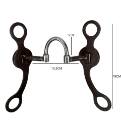 Freio Boots Horse At Western Bit Correction MTH Teasax