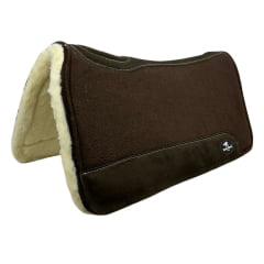 Manta Boots Horse Flex Rubber Wool Mod I Couro Camurça - Ref.8852