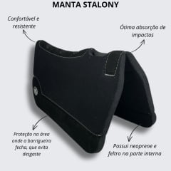 Manta Neoprene Preta Stalony