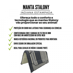 Manta Indiana Stalony Chumbo Ref.: 1046