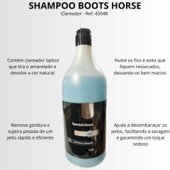 Shampoo Boots Horse Clareador 1 Litro - Ref: 43048